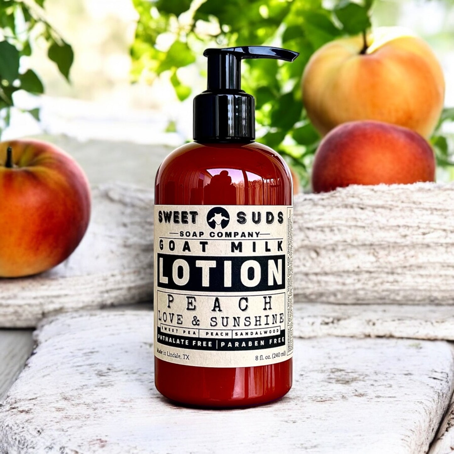 Peach, Love & Sunshine Goat Milk Lotion