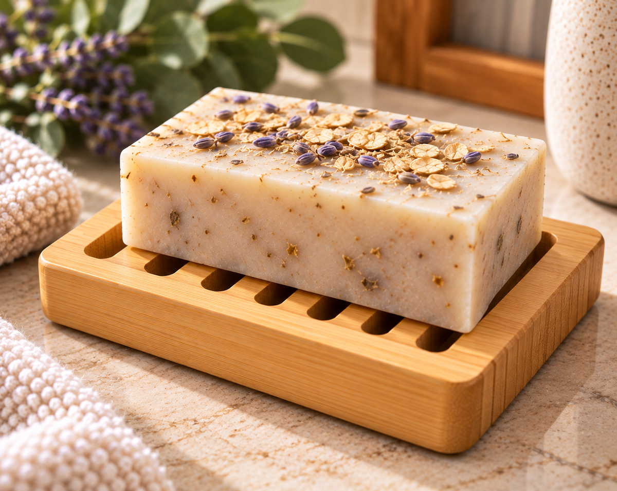 Bamboo Soap Dish (Rectangle)