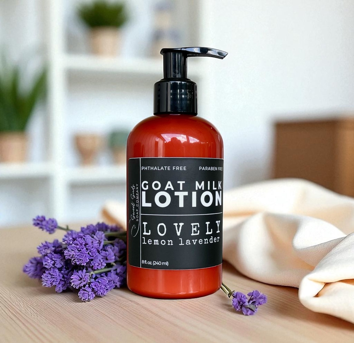 Lovely Lemon Lavender Goat Milk Lotion