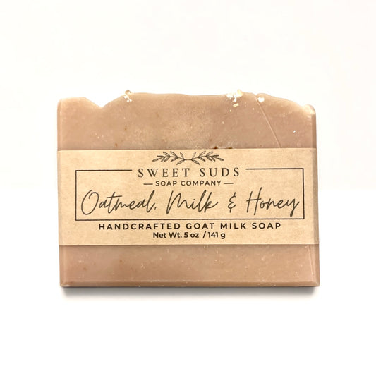 Oatmeal Milk N Honey Goat Milk Soap