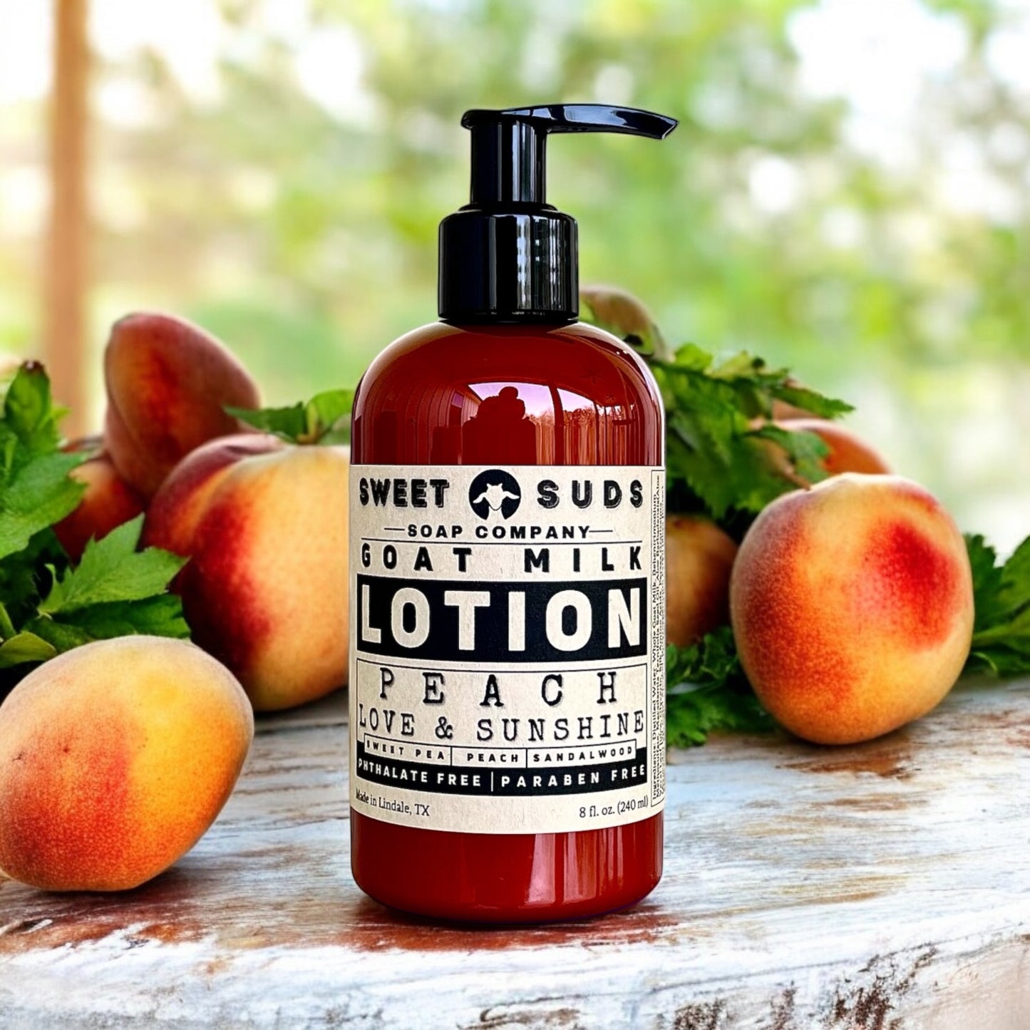 Peach, Love & Sunshine Goat Milk Lotion