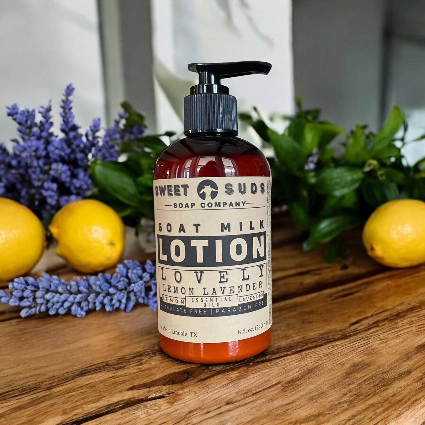 Lovely Lemon Lavender Goat Milk Lotion