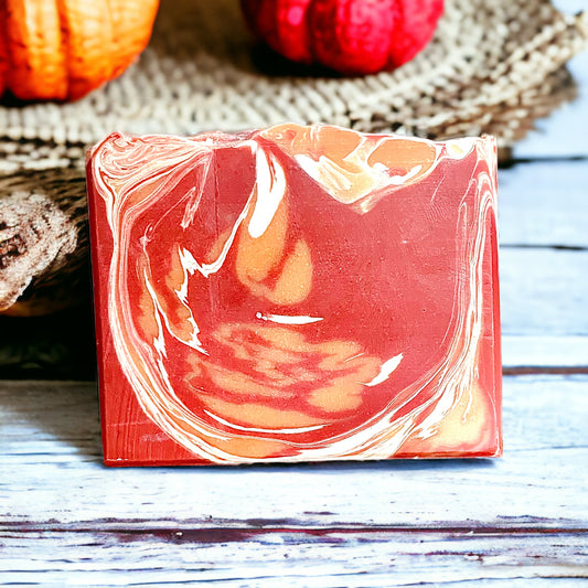 Orange Cranberry Spice Goat Milk Soap