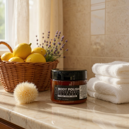 Lovely Lemon Lavender Body Polish
