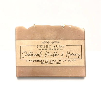 Oatmeal Milk N Honey Goat Milk Soap