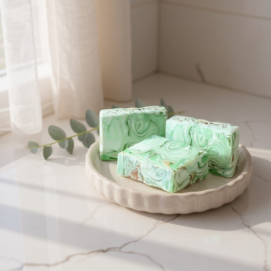 Cool Cucumber Melon Goat Milk Soap