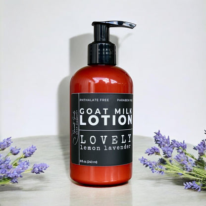 Lovely Lemon Lavender Goat Milk Lotion