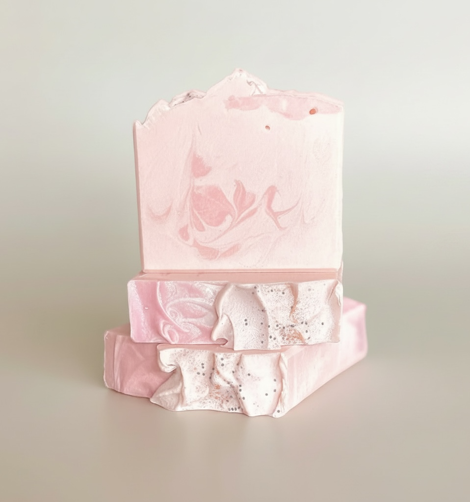 Petals and Rosewater Goat Milk Soap
