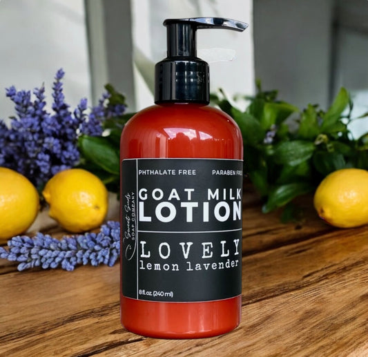 Lovely Lemon Lavender Goat Milk Lotion