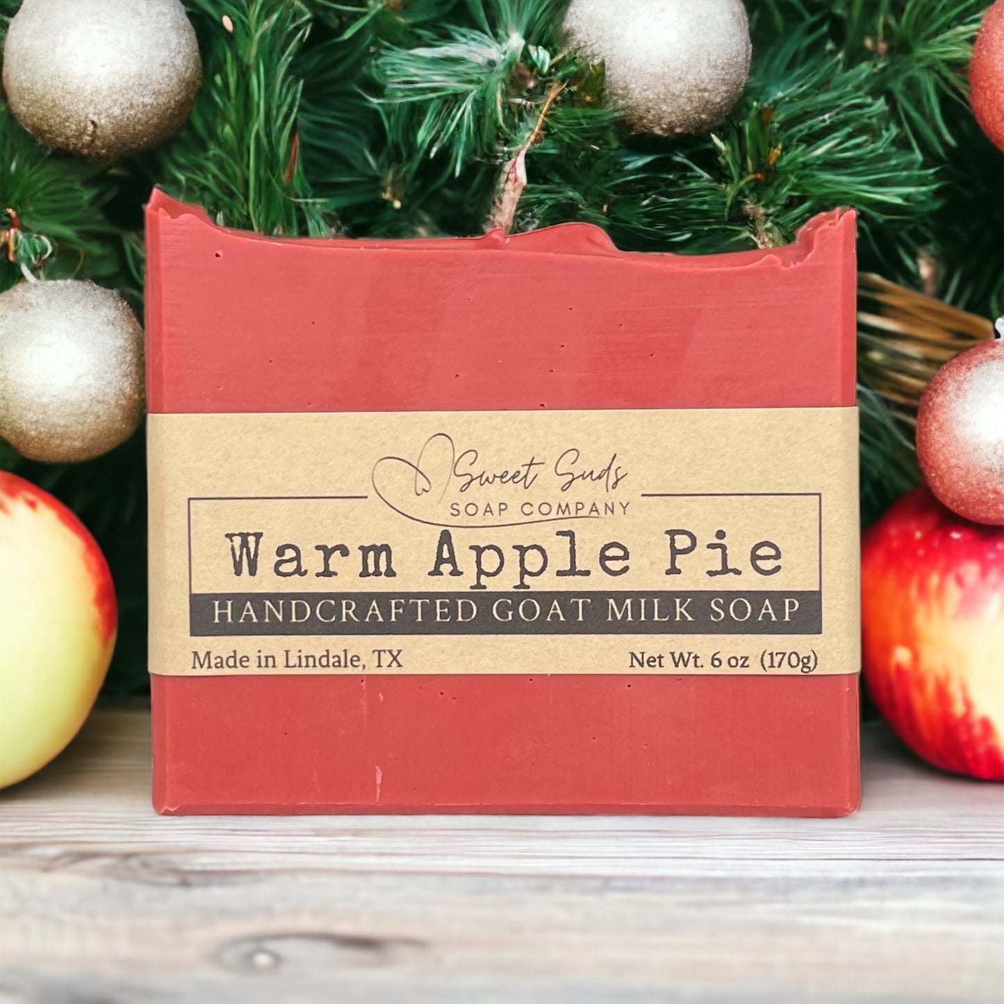 Warm Apple Pie Goat Milk Soap