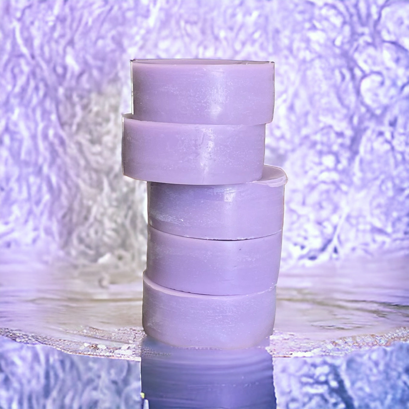 Purple Conditioner Bar Great For Fine Hair with Biotin and Panthenol