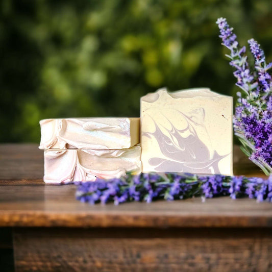 Lovely Lemon Lavender Goat Milk Soap