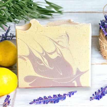 Lovely Lemon Lavender Goat Milk Soap